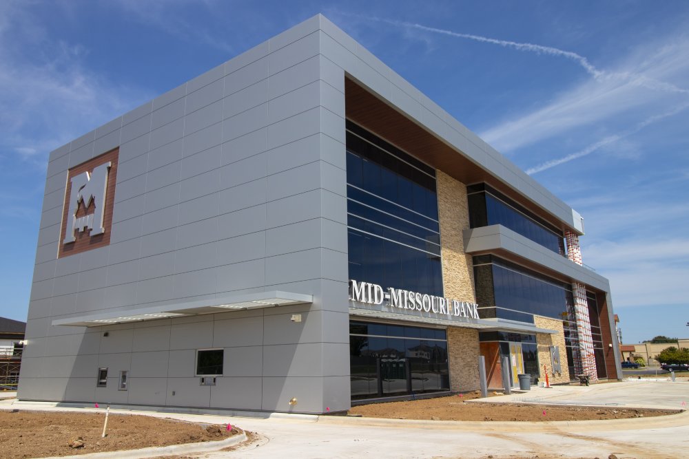 Mid-Missouri Bank is close to completing its new headquarters project in Springfield.